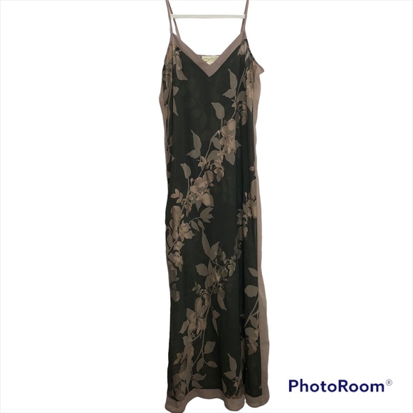 Staring at Stars Dresses Anthro Staring At Stars Gray Slip Maxi Dress Poshmark